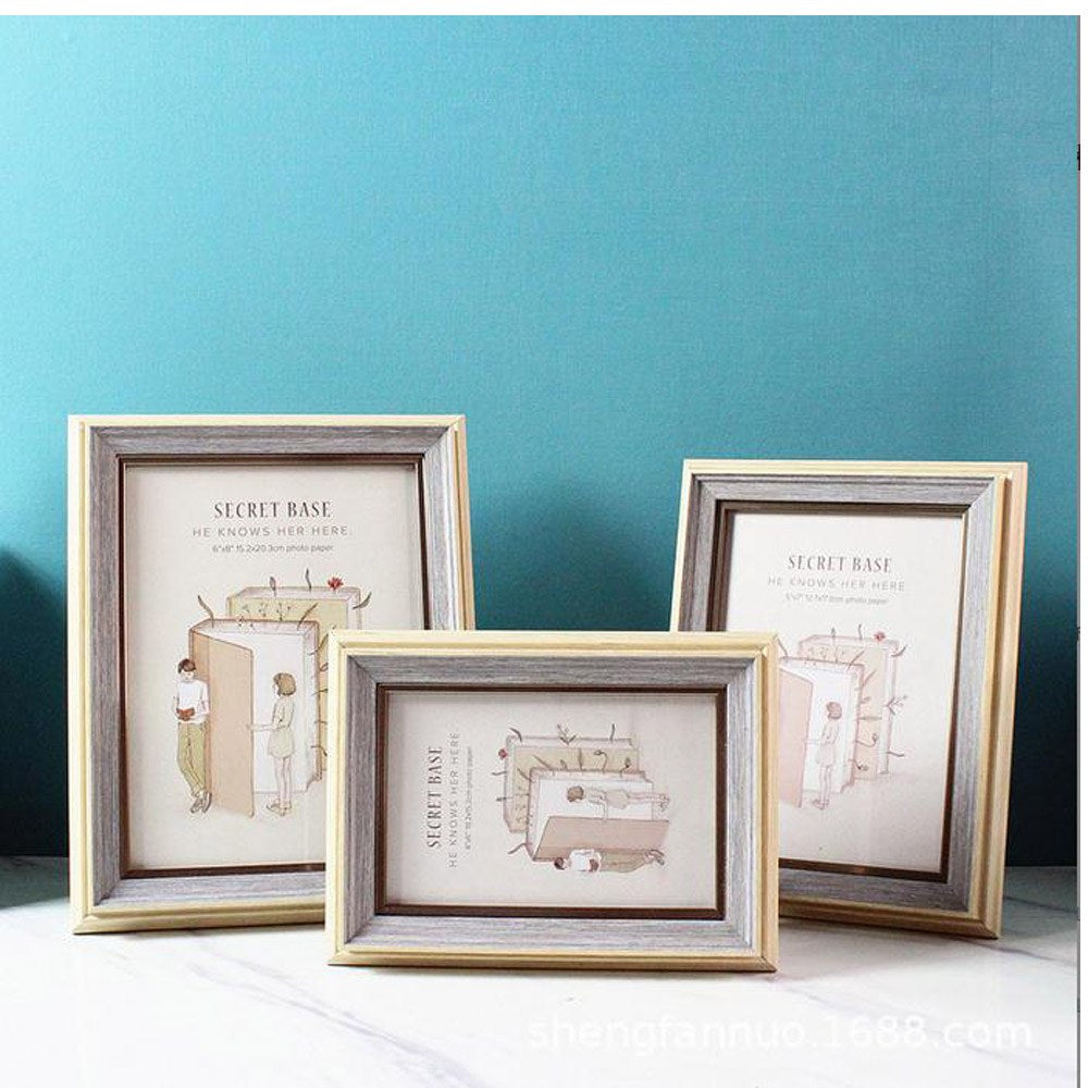 Cool Gift, Wood Photo Frame, Available in Different Colors & Sizes