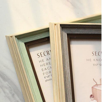 Cool Gift, Wood Photo Frame, Available in Different Colors & Sizes