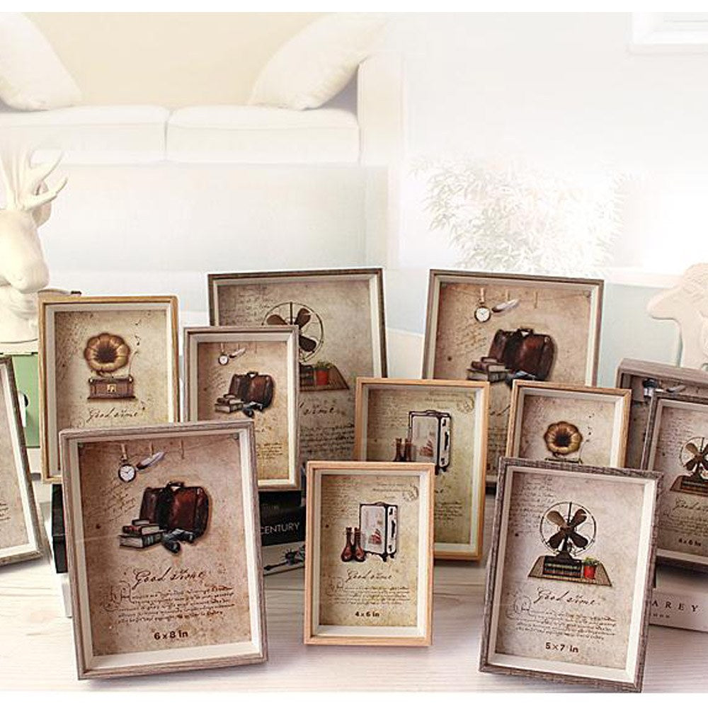 Cool Gift, Wood Photo Frame, Available in Different Colors & Sizes