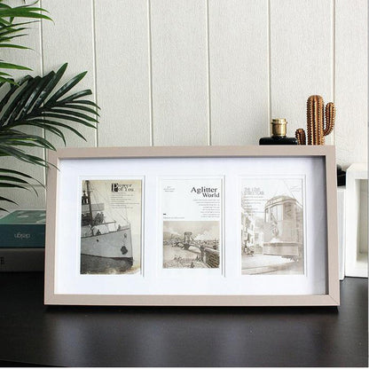 Cool Gift, Wood Photo Frame 3 x 10x15 cm, Available in Different Colors