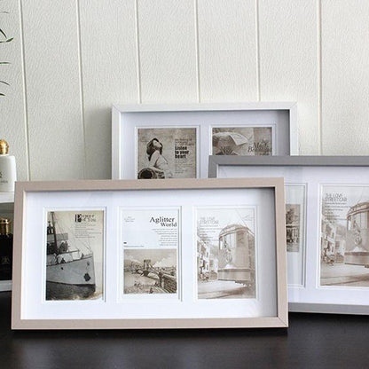 Cool Gift, Wood Photo Frame 3 x 10x15 cm, Available in Different Colors