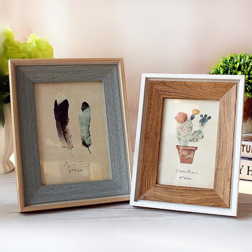 Cool Gift, Wood Photo Frame, Available in Different Colors & Sizes