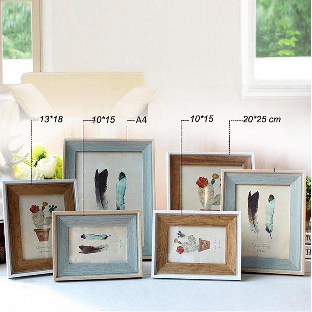 Cool Gift, Wood Photo Frame, Available in Different Colors & Sizes