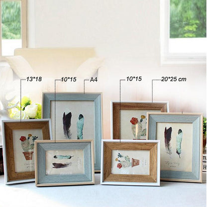 Cool Gift, Wood Photo Frame, Available in Different Colors & Sizes