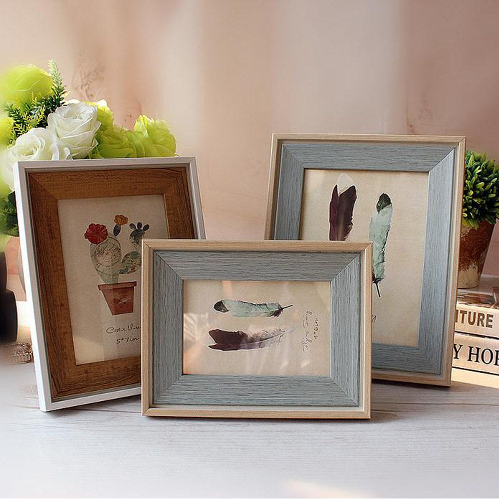 Cool Gift, Wood Photo Frame, Available in Different Colors & Sizes