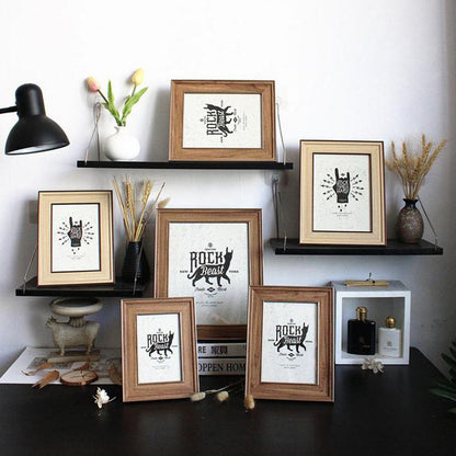 Cool Gift, Wood Photo Frame, Available in Different Colors & Sizes