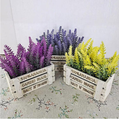 Cool Gift, Artificial Lavender Small Plant, Available in Different Colors