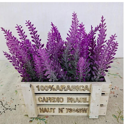 Cool Gift, Artificial Lavender Small Plant, Available in Different Colors