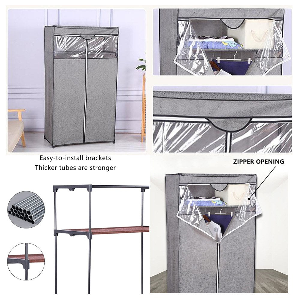Cool Gift, Wardrobe Hanger with Zippers, Available in Different Colors