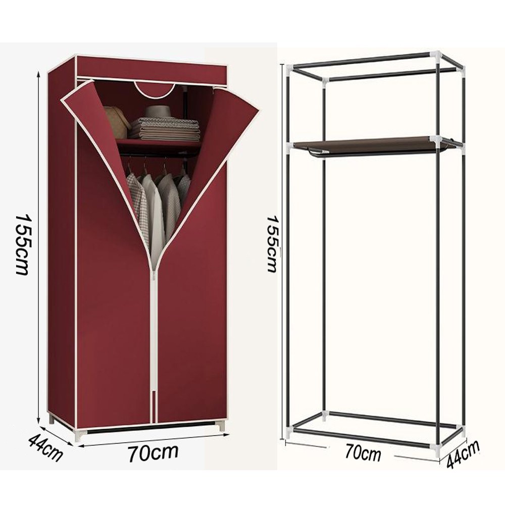 Cool Gift, 70cm Wardrobe Hanger 2 Layer, Available in Different Colors