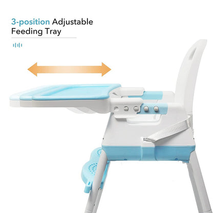 Cool Gift, 3-In-1 Baby High Chair Adjustable, Available in Different Colors