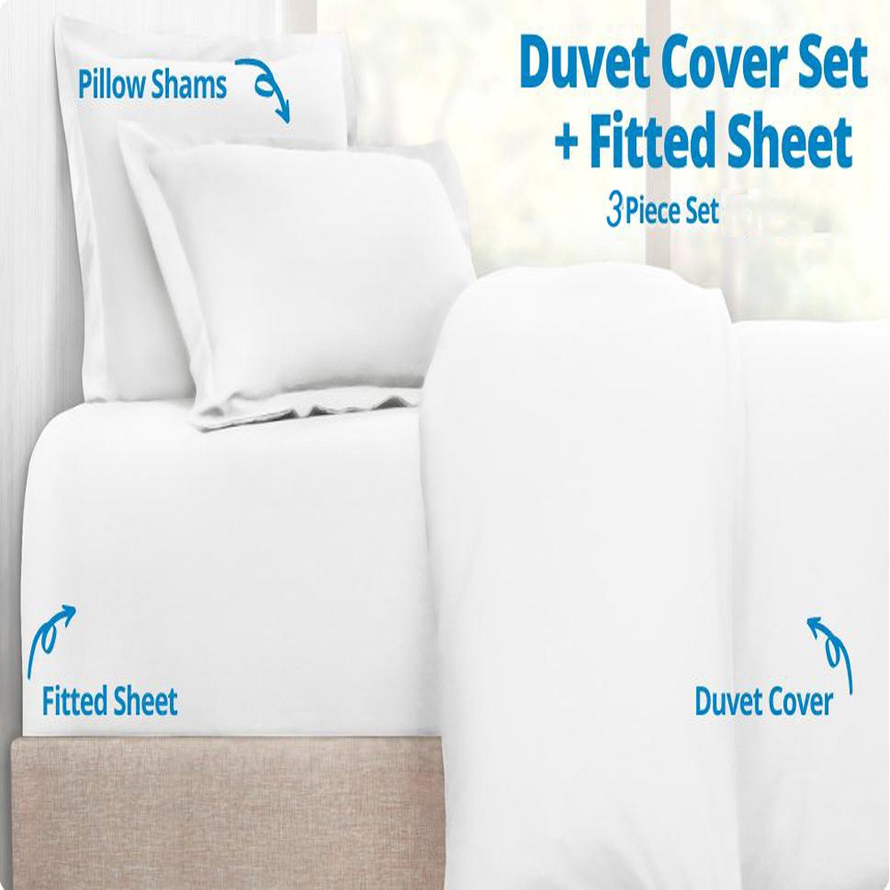 Cool Gift, Single+ 3 Pcs Bed Set, Available in Different Colors