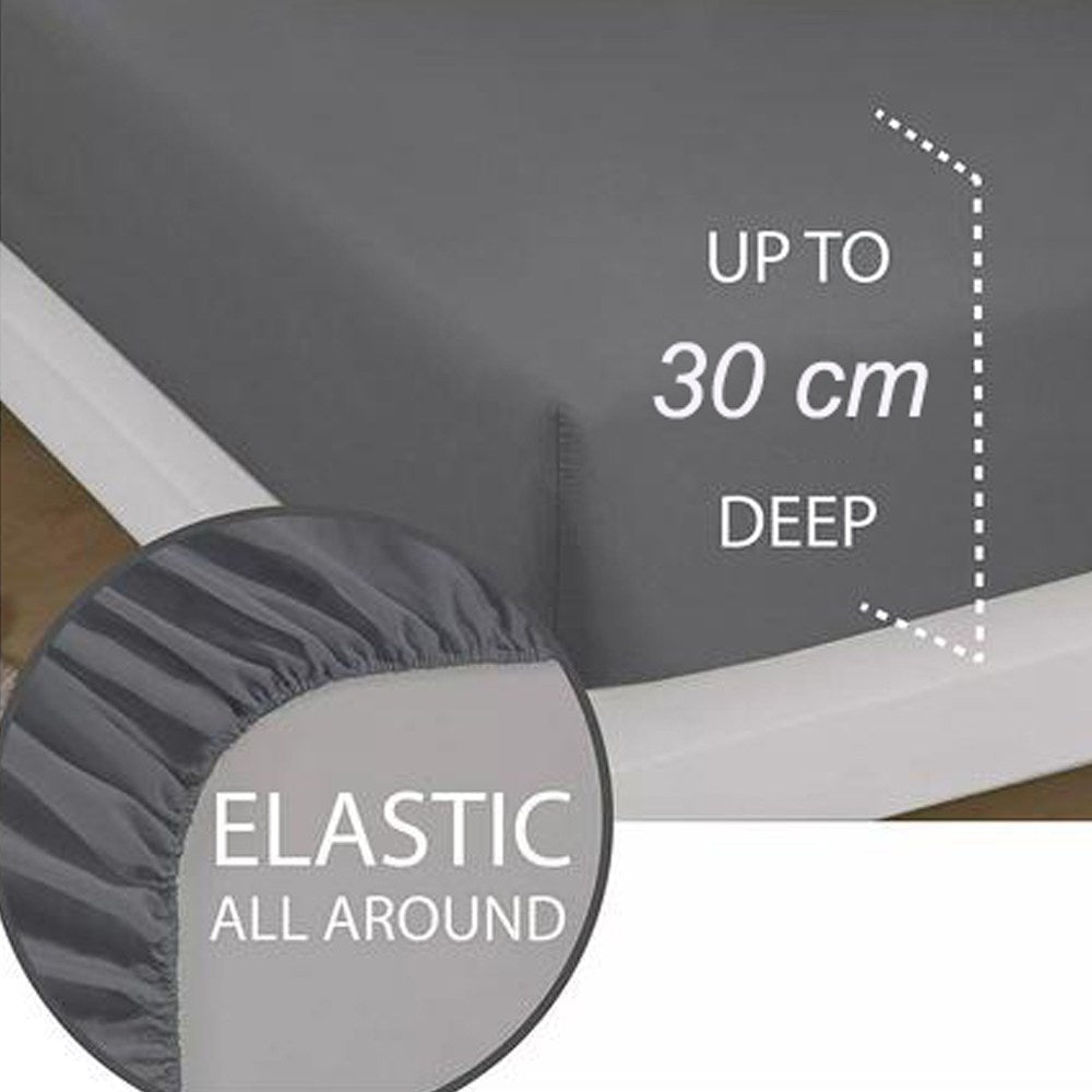 Cool Gift, 4 Pcs Bed Sheet Set King Size, Available in Different Colors
