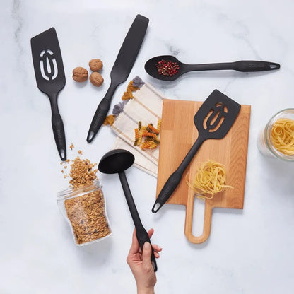 Karaca Maestro 5-Piece Kitchen Utensil Set - Black, 153.01.01.3692