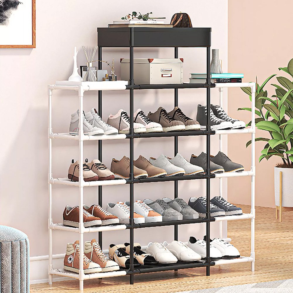 Cool Gift, Multifunction Double-color Matching Shoe Rack Organizer, Available in Different Sizes