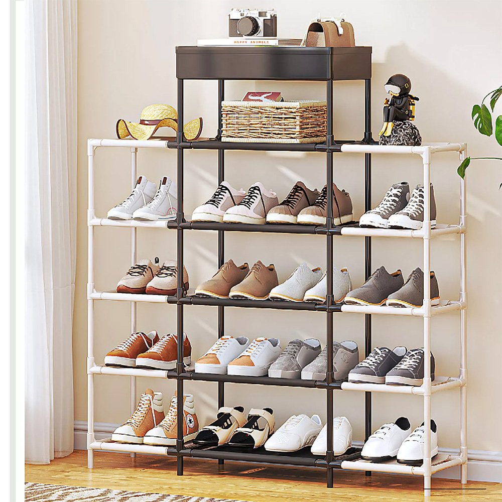 Cool Gift, Multifunction Double-color Matching Shoe Rack Organizer, Available in Different Sizes