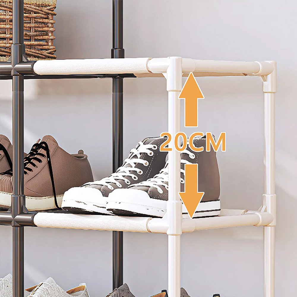 Cool Gift, Multifunction Double-color Matching Shoe Rack Organizer, Available in Different Sizes