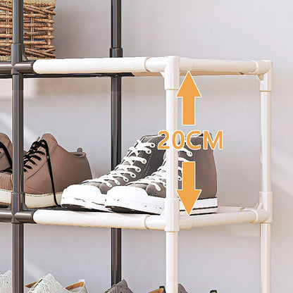 Cool Gift, Multifunction Double-color Matching Shoe Rack Organizer, Available in Different Sizes