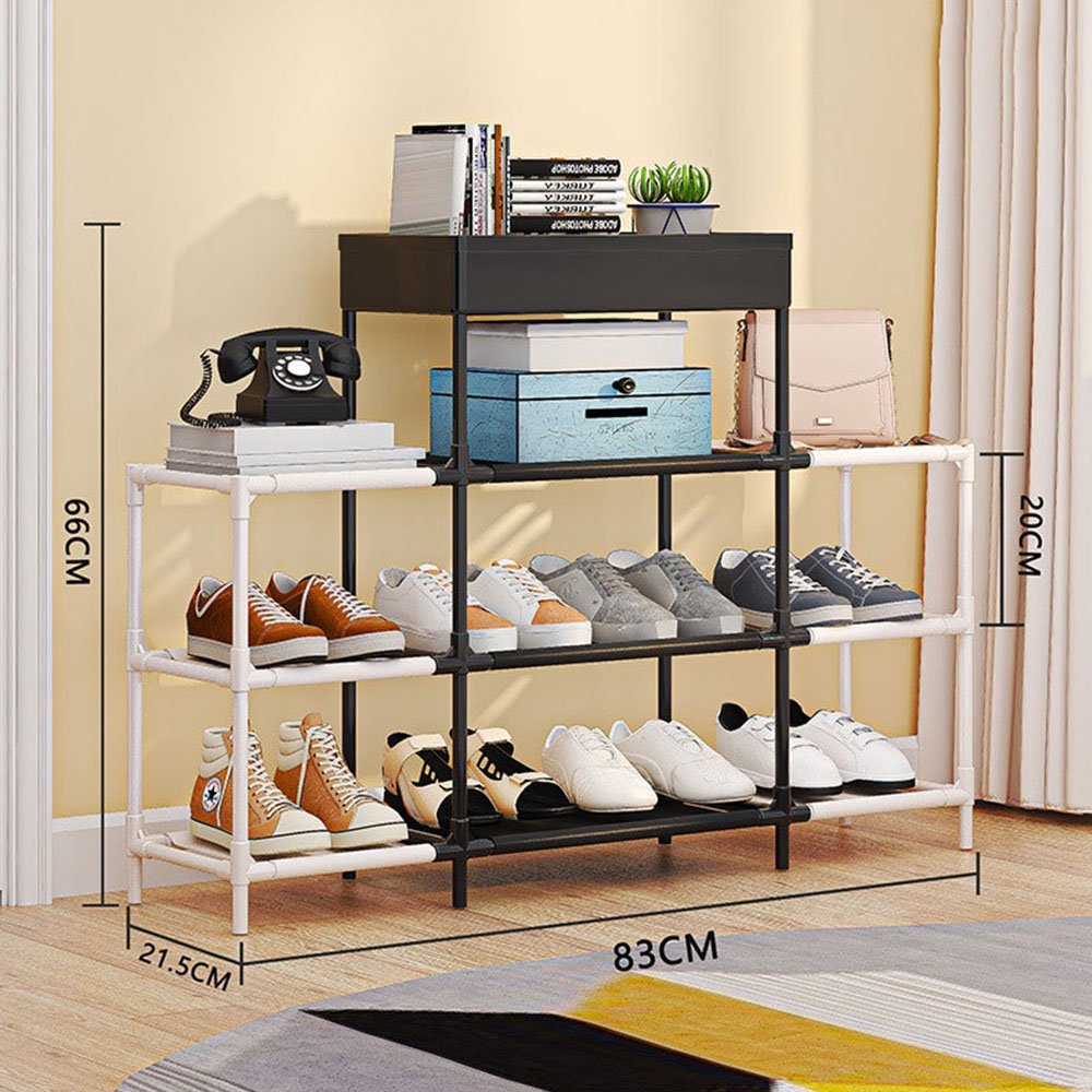 Cool Gift, Multifunction Double-color Matching Shoe Rack Organizer, Available in Different Sizes