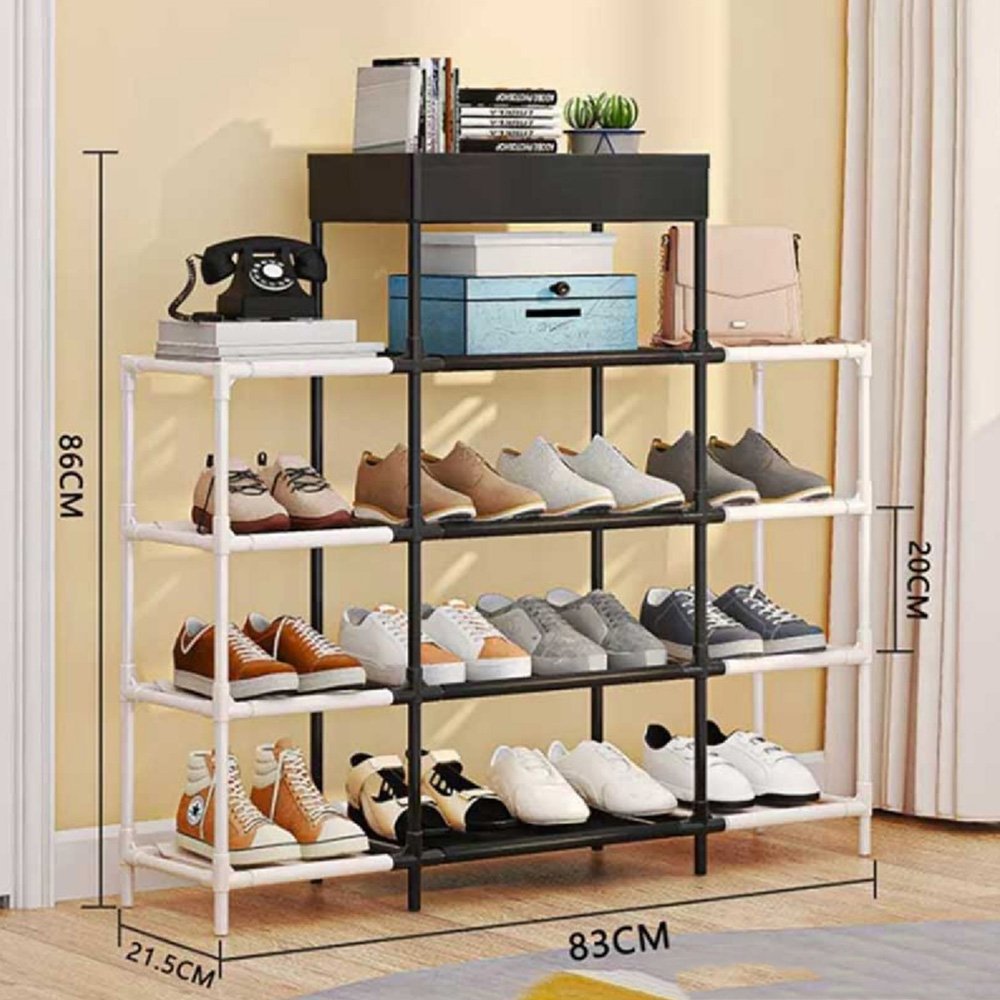 Cool Gift, Multifunction Double-color Matching Shoe Rack Organizer, Available in Different Sizes
