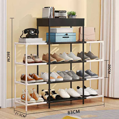 Cool Gift, Multifunction Double-color Matching Shoe Rack Organizer, Available in Different Sizes