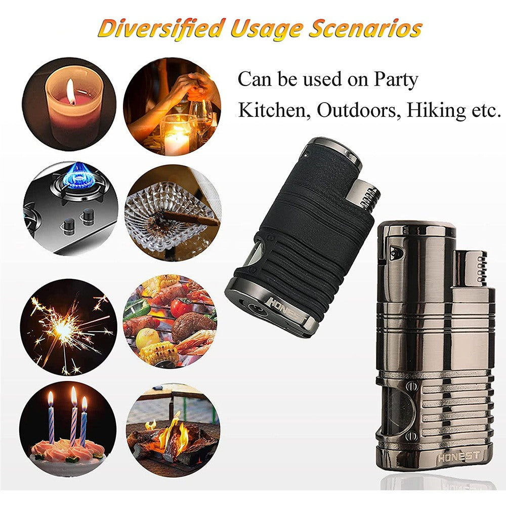 Honest, Jet Flame Lighter Bcz345-1, Available in Different Colors