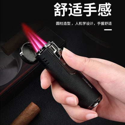 Honest, Quadruple 4-Flame Jet Lighter Bcz482-1, Available in Different Colors