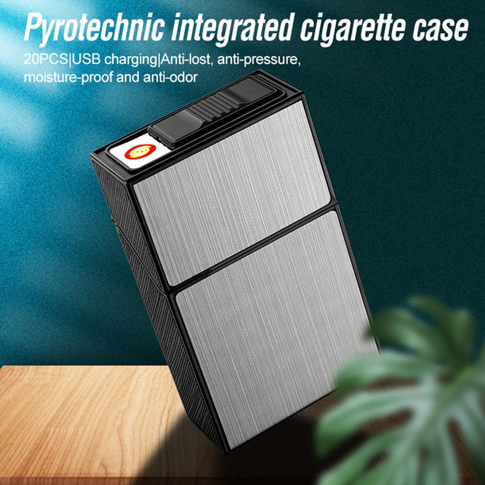 Cool Gift, Cigarette Case With Electric Lighter Jd-Yh093, Available in Different Colors