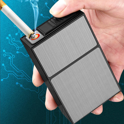 Cool Gift, Cigarette Case With Electric Lighter Jd-Yh093, Available in Different Colors