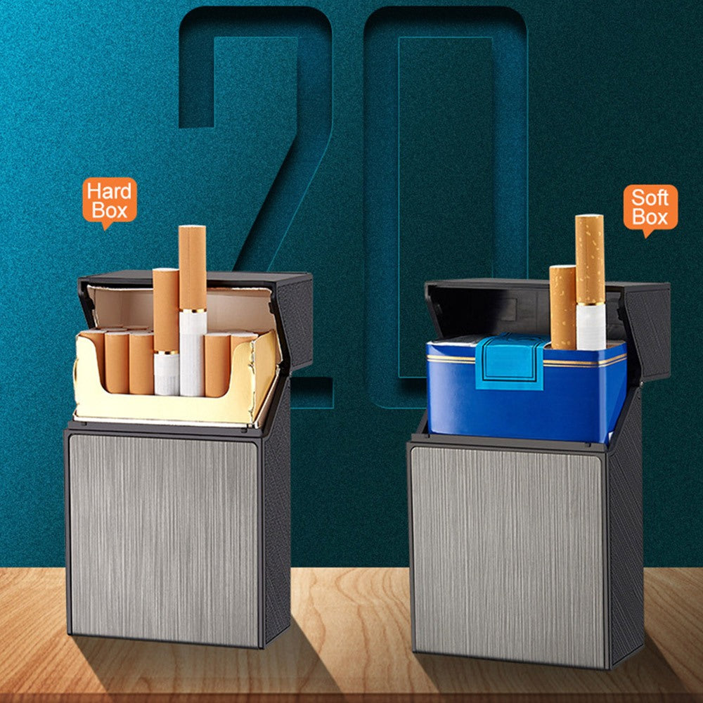 Cool Gift, Cigarette Case With Electric Lighter Jd-Yh093, Available in Different Colors
