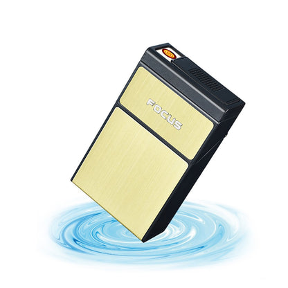 Cool Gift, Cigarette Case With Electric Lighter Jd-Yh093, Available in Different Colors