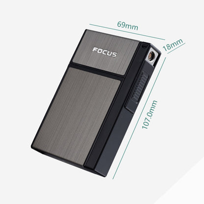 Cool Gift, Slim Cigarette Case With Electric Lighter Jd-Yh061A, Available in Different Colors