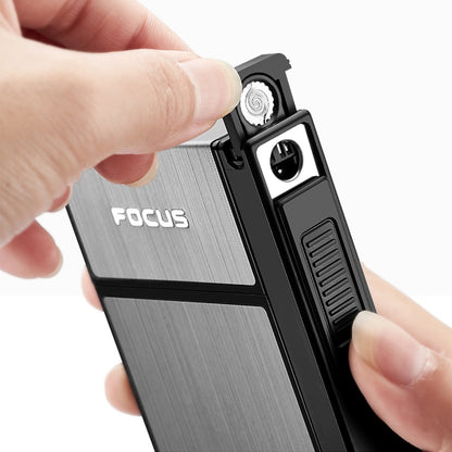 Cool Gift, Slim Cigarette Case With Electric Lighter Jd-Yh061A, Available in Different Colors