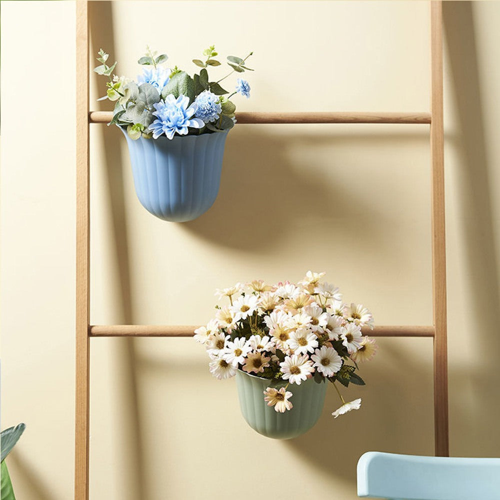Cool Gift, Garbage Bin Flower Shape Hanging Trash Can, Available in Different Colors