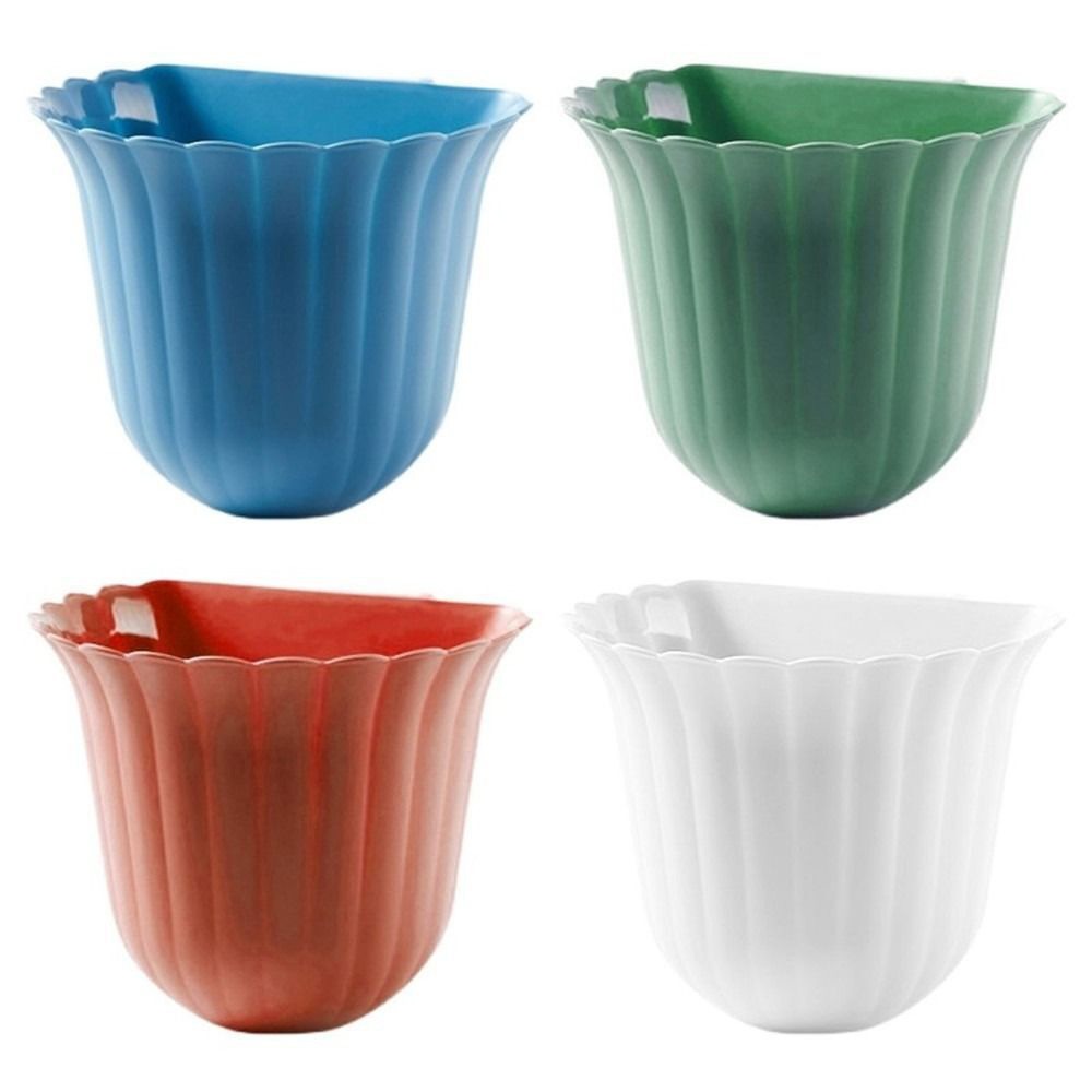 Cool Gift, Garbage Bin Flower Shape Hanging Trash Can, Available in Different Colors