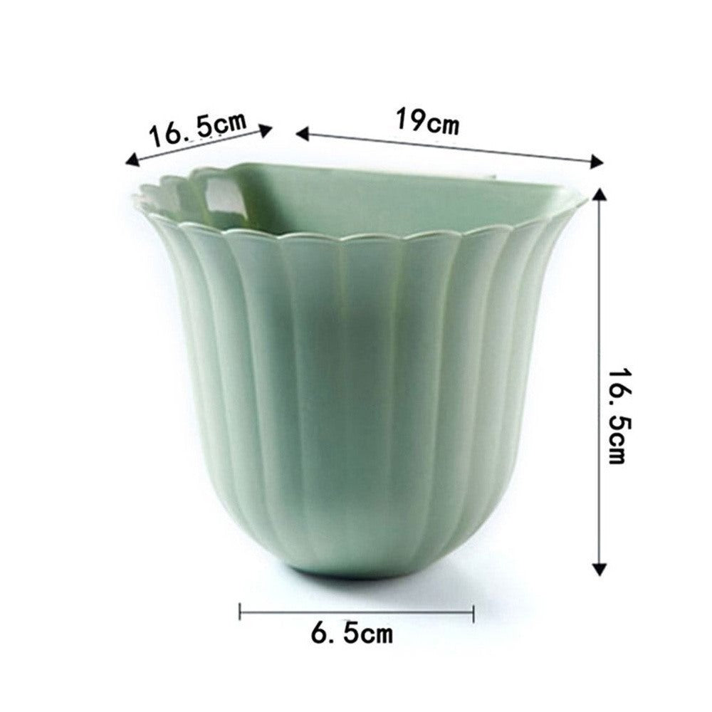 Cool Gift, Garbage Bin Flower Shape Hanging Trash Can, Available in Different Colors