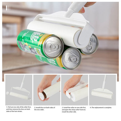 Cool Gift, Dust Hair Roller Paper Mop Stick, Available in Different Sizes