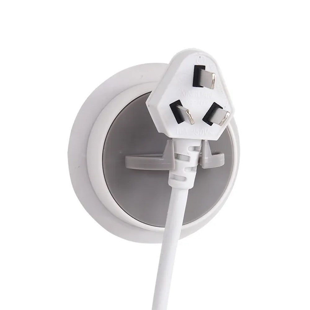 J&S Home, TraceLess Wall-mounted Plug Holder, JS185008