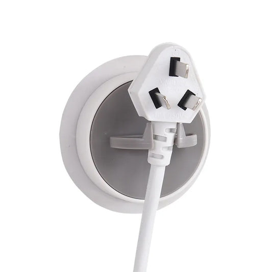 J&S Home, TraceLess Wall-mounted Plug Holder, JS185008