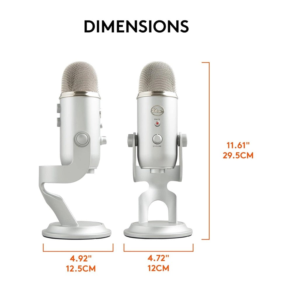 Logitech, Mic Blue Yeti Silver