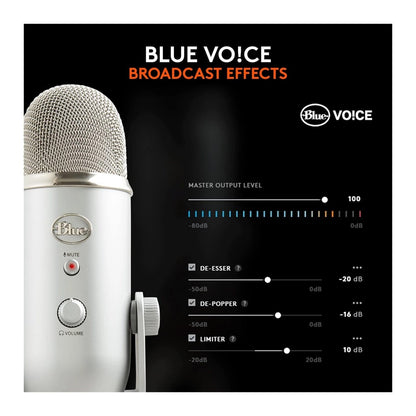 Logitech, Mic Blue Yeti Silver