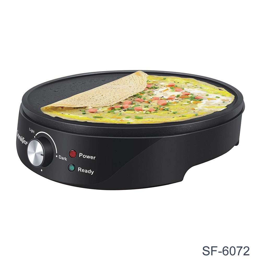 Sonifer, SF-6072, Crepe Maker Black 1200 W