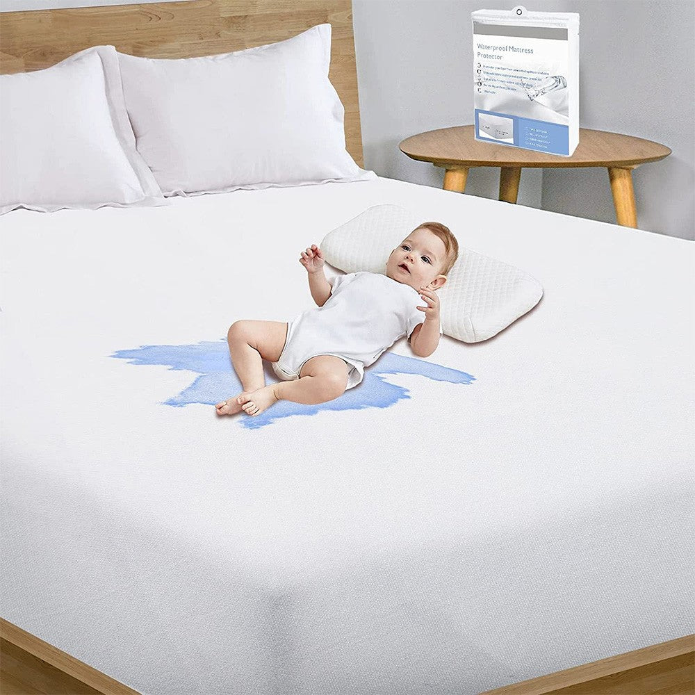 Cool Gift, Waterproof Microfiber Mattress Cover Elastic corners, Available in Different Sizes