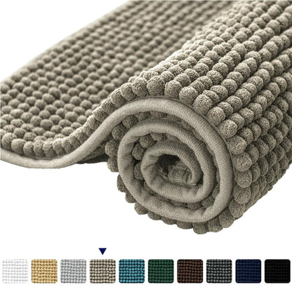 Cool Gift, Bathroom Rugs Soft Non-Slip Mats, 50X80Cm, Available in Different Colors