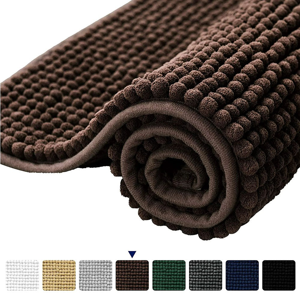 Cool Gift, Bathroom Rugs Soft Non-Slip Mats, 50X80Cm, Available in Different Colors