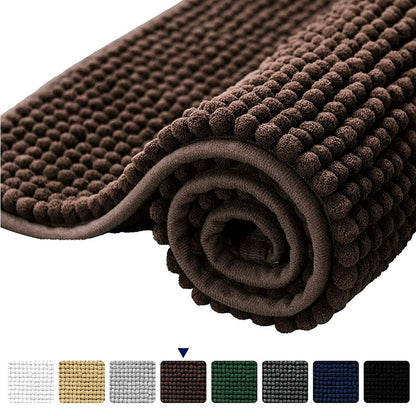 Cool Gift, Bathroom Rugs Soft Non-Slip Mats, 50X80Cm, Available in Different Colors