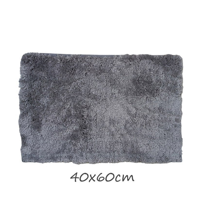 Cool Gift, Non Slip Bath Mat,Super Soft Plush Shaggy 40X60Cm, Available in Different Colors