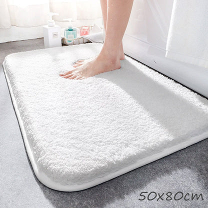Cool Gift, Non Slip Bath Mat,Super Soft Plush Shaggy 50X80Cm, Available in Different Colors