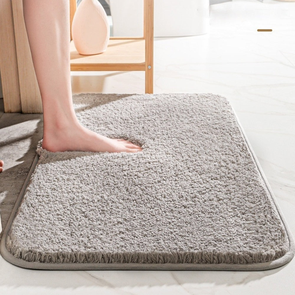 Cool Gift, Non Slip Bath Mat,Super Soft Plush Shaggy 50X80Cm, Available in Different Colors