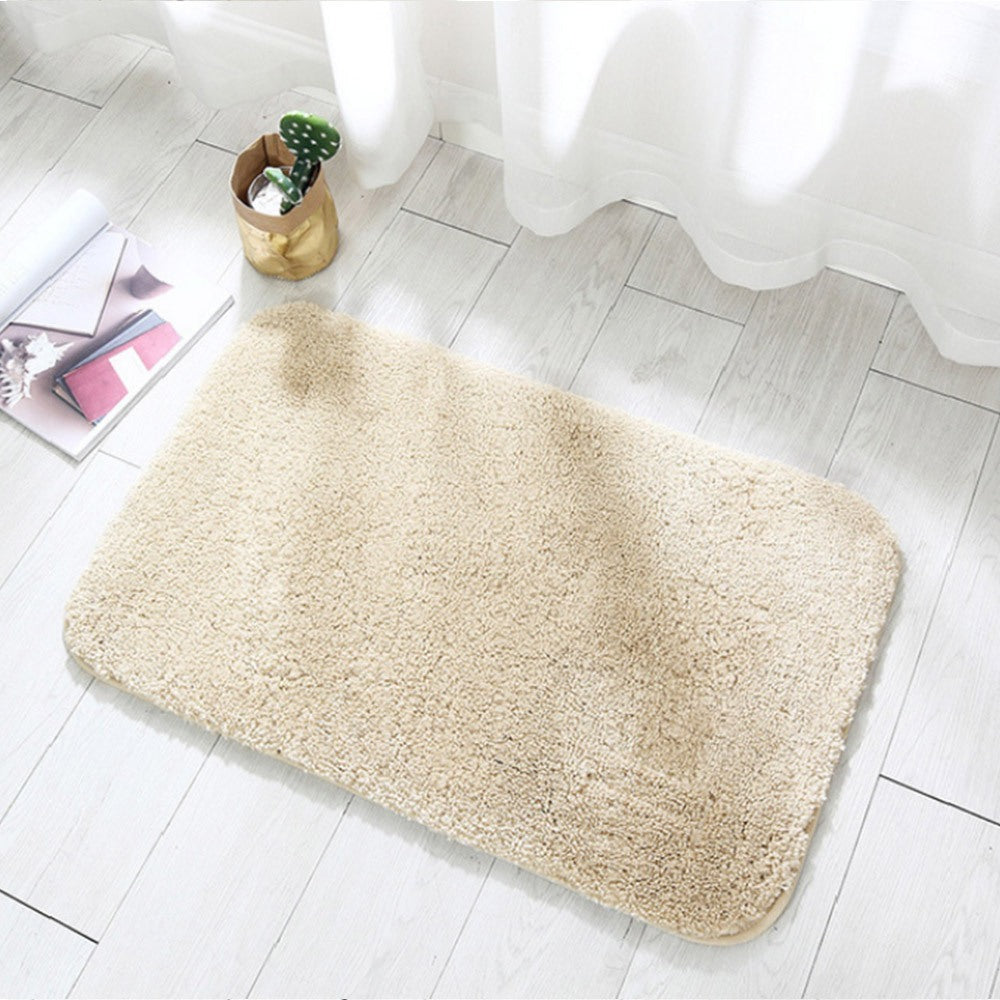 Cool Gift, Non Slip Bath Mat,Super Soft Plush Shaggy 50X80Cm, Available in Different Colors